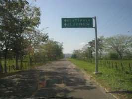 Palenque to Tikal, Crossing at El Ceibo